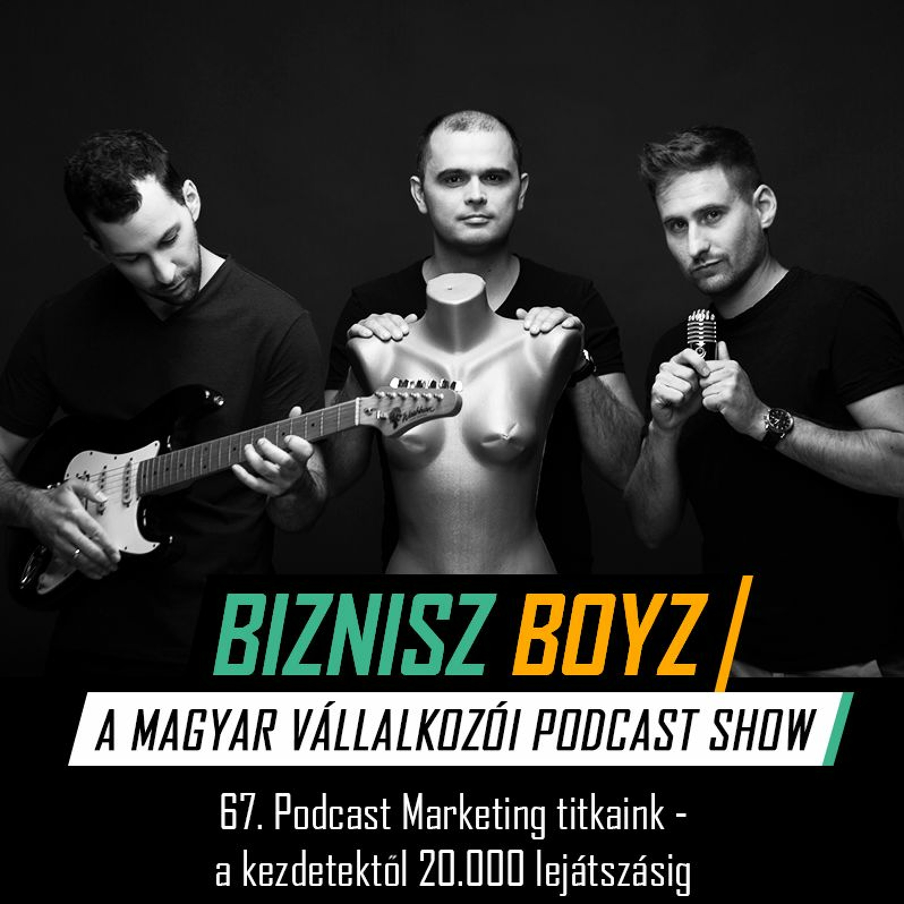 67. Podcast Marketing titkaink - A kezdetektől 20.000 lejátszásig | Biznisz Boyz Podcast