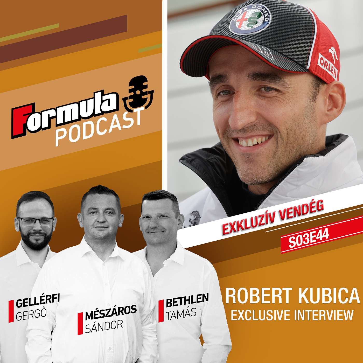 S03EP44 – Exclusive chat with Robert Kubica