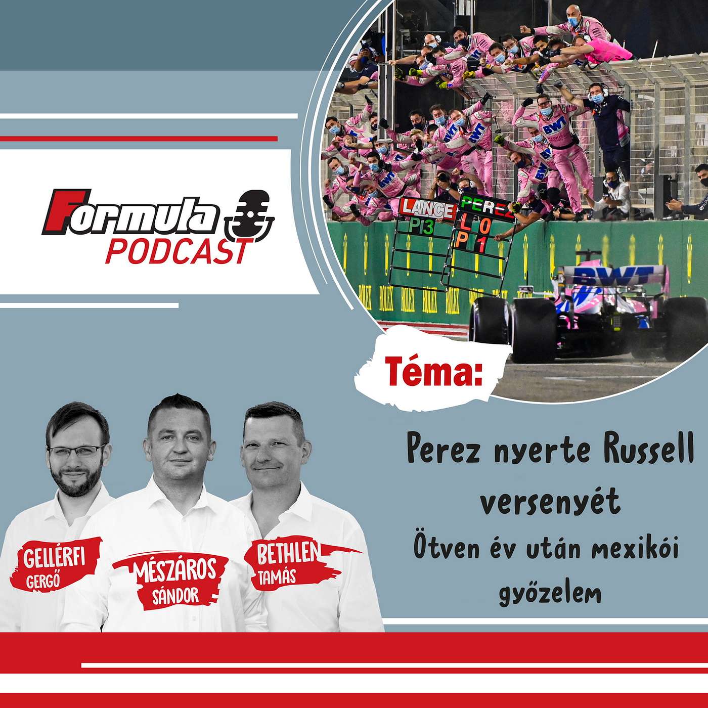 S01EP62 – Perez nyerte Russell versenyét